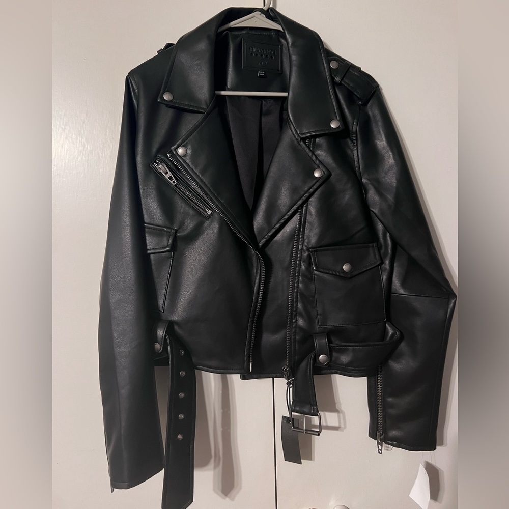 Blank NYC leather jacket